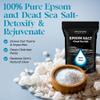 Aromasong Epsom Salt with Dead Sea Salt for Soaking - Bulk 5 Lb - 100% Pure Bath Salt, Foot & Muscle Soak view 2