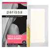 Parissa Legs & Body Biodegradable Wax Strips Kit | Ready-to-Use Large Wax Strips for At-Home Hair Removal, Suitable for All Hair Types | Includes Post-Wax Ultra Soothe Oil | 24 Strips (12 x 2) view 1