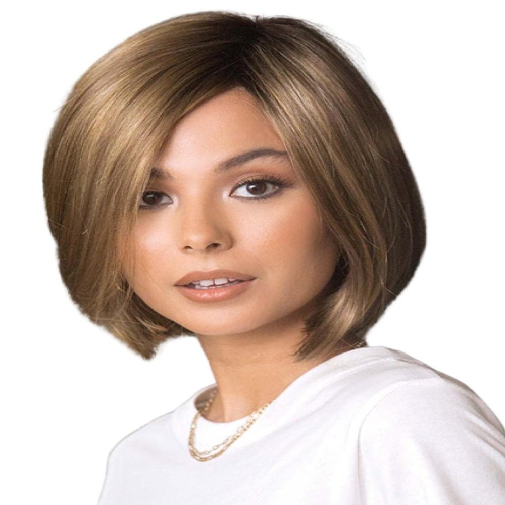 Bundle - 2 Items: Carson Petite Wig by Rene of Paris (Item #1), Christy's Wigs Q & A Booklet (Item #2) - Color: Maple Frost