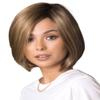 Bundle - 2 Items: Carson Petite Wig by Rene of Paris (Item #1), Christy's Wigs Q & A Booklet (Item #2) - Color: Maple Frost view 1