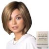 Bundle - 2 Items: Carson Petite Wig by Rene of Paris (Item #1), Christy's Wigs Q & A Booklet (Item #2) - Color: Maple Frost view 3