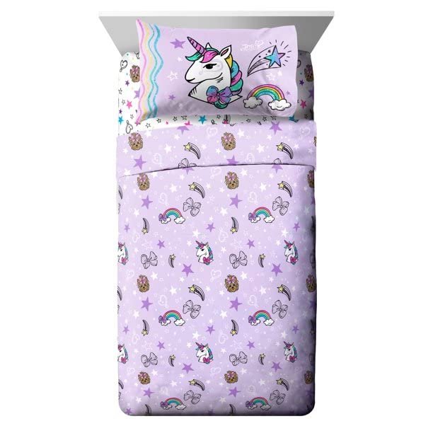 JoJo Siwa Sparkle Shine Kids 3-Piece Twin Sheet Set
