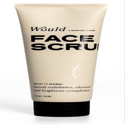Would Exfoliating Face Scrub for Men by Barstool Sports, 4 fl. oz, Moisturizing Facial Wash, Improves Softness, and Helps Reduce Blemish Breakouts, Rinses Away Cleanly
