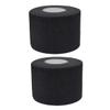 2 PCS Disposable Barber Neck Strips Waterproof Neck Paper Tissue Roll for Salon Haircutting Styling Coloring Black view 1