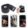 2 PCS Disposable Barber Neck Strips Waterproof Neck Paper Tissue Roll for Salon Haircutting Styling Coloring Black view 3