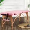 BestComfort Portable Massage Table, 84 Inch Height Adjustable, 2 Folding Massage Table Extension, Esthetician Facial Cradle Salon Bed with Carry Case (Pink) view 2