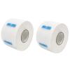 2 Rolls Disposable Barber Neck Strips, Stretchy Self-Adhesive Paper Neck Strip, Professional Salon Supplies for Haircut Styling, Spa, Massage view 1