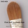 ENZO KEN Flat Concealer Brush Under Eye, Concealer Brush, Small Flat Makeup Brushes, Under Eye Brush Concealer, Flat Brush Under Eye. - Glod, E201M view 3