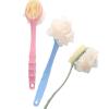 NA Long Handle Bath Brush with Bath Ball Bath Brush Soft Hair Massage Bath Brush rubbing Bath Brush Bathbrush+bathflower/250each view 1