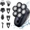 Electric Razor for Men, 7D Head Electric Shaver for Men Multi Grooming Kit Digital Display Hair Trimmer Beard Razor Wet Dry Facial Shaving Machine view 1