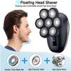 Electric Razor for Men, 7D Head Electric Shaver for Men Multi Grooming Kit Digital Display Hair Trimmer Beard Razor Wet Dry Facial Shaving Machine view 3