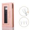 4D - W Shaped Eyelash Extensions C/D Curl Indivdual Lash 0.07mm 8-15mm Mix Length 12 Line/Tray (4D - W Shaped Eyelash-D 8-15MIX) view 2