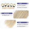 Kraler 36 Inch Blonde Dreadlock Extensions, Long Synthetic Crochet Dreads Extensions Handmade Soft Single Ended Dreads Thin 0.6cm Width Reggae Style Dreadlock for Girls(Pack of 10) view 3