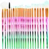 20pcs Makeup Brush Set Kabuki Foundation Brush Premium Makeup Brush for Liquid, Cream, and Powder - Buffing, Blending, and Face Brush Makeup Brushes Kit view 2