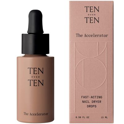tenoverten - The Accelerator Nail Drying Oil | Clean, Natural, Non-Toxic Nail Care (0.5 fl oz | 15 mL)