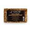 STAR CARE 100% Virgin African Black Soap with Unrefined Shea Butter  Natural Face & Body Cleanser for Clear, Healthy-Looking Skin  Traditional African Skincare (16 oz) view 1