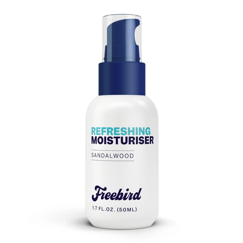 Freebird Scalp Moisturizer - 50mL Refreshing & Soothing Head Lotion, Matte Finish, Anti-Aging Collagen, Hydrating, Non-Greasy Formula, Travel Size, Nourishing Daily Cleanser for Bald Men and Women