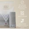 VOLO Hero Cloud Pink Face Towel | Reusable Facial Wash Cloths | Makeup Remover & Post Shower Washcloths | Ultra Soft, Absorbent, Gentle, Fast Drying Nanoweave Fabric Face Towels | Microfiber 3PK view 4