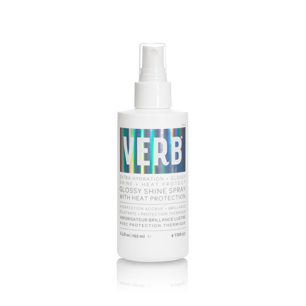 VERB Glossy Shine Spray, 6.5 fl oz | Glass Finish Heat Protectant