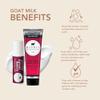 Dionis Goat Milk Skincare Berrylicious Scented Hand Cream & Lip Balm Set (1 oz and .28 oz) - Safe For Sensitive Skin, Soothes Chapped Lips and Dry Skin, Cruelty-free and Paraben-free view 2