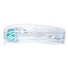 Derma Roller, Microneedling Roller with 200 Real Individual Titanium Needles, Professional Microneedle Roller for Men and Women Home Use - Ice Blue view 3