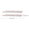Beaupretty 2 Pairs Crystal Rhinestone Hair Clips, Decorative Hairpins for Bangs, Bridal Hair Accessories for Women Girls view 2
