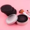 Beaupretty 5sets Makeup Brush Cleaning Sponge Box Portable Eye Shadow Cleaner for Travel Efficient and Safe Makeup Brush Cleaning Tool view 3