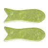 Beaupretty 2pcs Smooth Jade Gua Boards for Body Scraping Tool for Promotes Circulation and Skin Comfortable Grip for Self and Family Use view 1