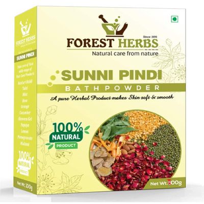 Metrol The Forest Herbs Natural Care From Nature Sunnipindi Herbal Nalangu Maavu Bath Powder Skin Lightening and Tan Removal, Revitalizing Ubtan Powder Scrub, 500 grams