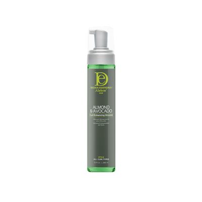 Design Essentials Almond and Avocado Curl Enhancing Hair Mousse for Curly Hair; 10 Oz (Pack of 1)