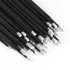 Cuttte 500PCS Disposable Micro Swabs for Eyelash Extension, Micro Applicators Eyelash Swabs for Makeup Application Black (Head Diameter: 2.0mm) view 3