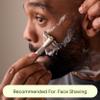 Leaf Shave | Leaf Thorn Razor, All-Metal Single Blade Razor for Men & Women, Fixed Head with Magnetic Load Assist, Includes 5 Stainless Steel Blades, Face Shaving and Coarser Hair - Chrome view 3