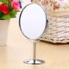360  Rotation Makeup Mirrors Double-Sided Mirror with 2 Magnifying Glass Portable Vanity Mirror Desktop Grooming Cosmetic Mirror (Size : Oval) view 2