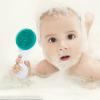 SOLUSTRE Bath Brush Soft Silicone Boys and Girls Bath Scrubber for Multi-Functional Massage Features for Newborns and Toddlers Green view 2