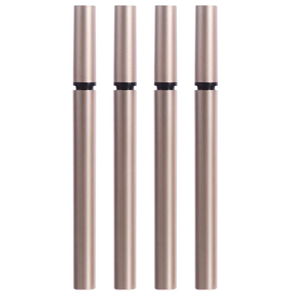 Beaupretty 4pcs Eyeliner Tube Container Refillable Eyeliner Pen for Makeup Artists Lightweight Design for Beginners and Travel Use