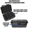 CASEMATIX Protective Clipper Blade Holder for 12 Blades - Waterproof Clipper Blade Storage Case with Custom Barber Blade Holder Foam Interior and Hard Shell Impact-Resistant Outer, Case Only view 4