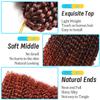 10 Inch Short Passion Twist Hair 8 Bundles Marlybob Crochet Hair Kinky Curly Crochet Hair for Black Women (8Bundles10 Inch, 1B/350#) view 3