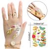 Aresvns Metallic Temporary Tattoo 50+,8 Sheets Gold Silver Fake Tattoos for Women Teen Girls,Flash Jewelry Tattoos,Gold Boho Tattoos Waterproof and long lasting view 2