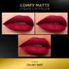 FACES CANADA Comfy Matte Lip Color | 10Hr Long Stay with Comfort | Almond Oil | On My Way 01 3ml view 4