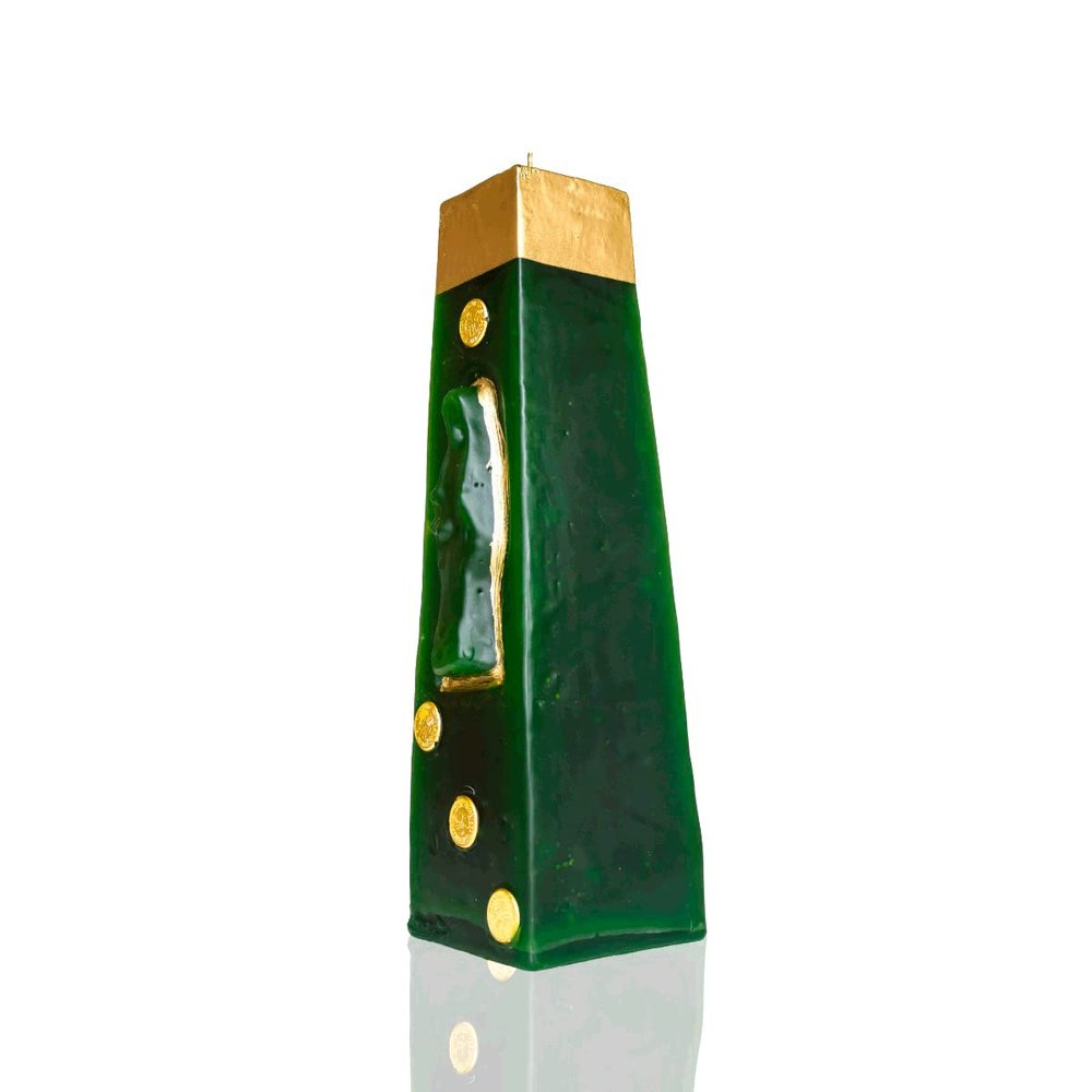 Light Mary- Paraffin Tower Ritualized, Ready, Esoteric *Holy Death Destrancadera*