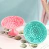 Beaupretty 3pcs Makeup Brush Cleaner Mat Silicone Scrubber Pads for Efficient Cleaning of Brushes Sponges Makeup Tools Colors view 4