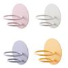 SOLUSTRE Makeup Sponges 4pcs Makeup Sponge Blender Holder Wall- mounted Beauty Sponge Rack Make- up Face Sponges Container Makeup Puff Holder for Bedroom Bathroom Shop Blender Sponge view 1