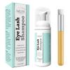Eyelash Shampoo for Lash Extensions Kit, Prolong Lash Cleanser with Brush, Safe Eyelid Cleaner for Salon Home Use 2 fl.oz view 1