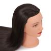 Headfix 26"-28" Long Hair Mannequin Synthetic Fiber Hairdresser Practice Styling Training Cosmetology Manikin Doll With Clamp Stand (6F1919LB0220) view 3