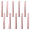 10ml Plastic Eyeliner Vials Bottle Multi-functional Eyelashes Container Empty Refillable Disposable Eyeliner Brush Applicator for DIY Eyelash Growth Oil, DIY Lip Makeup Travel, Pink Cover, Pack of 10 view 1