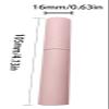 10ml Plastic Eyeliner Vials Bottle Multi-functional Eyelashes Container Empty Refillable Disposable Eyeliner Brush Applicator for DIY Eyelash Growth Oil, DIY Lip Makeup Travel, Pink Cover, Pack of 10 view 2