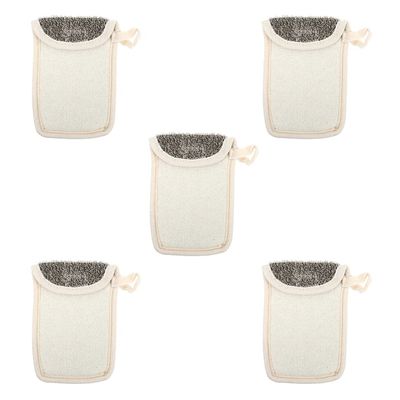 Beaupretty 5pcs Soap Net Pouches for Shower Multipurpose Foaming Bags for Handmade Soap Storage Rubbing Net for and Skin Exfoliation for Cleaning and Organizing
