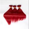 15A Brazilian Bundles Human Hair 100% Unprocessed Virgin Remi Human Hair Straight 3 bundles straight (Red, 20 22 24) view 2