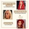 15A Brazilian Bundles Human Hair 100% Unprocessed Virgin Remi Human Hair Straight 3 bundles straight (Red, 20 22 24) view 4