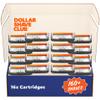 Dollar Shave Club | 6 Blade Razor Refills (16 Pack) | 6 Stainless Steel Blades for a Close & Comfortable Shave view 1